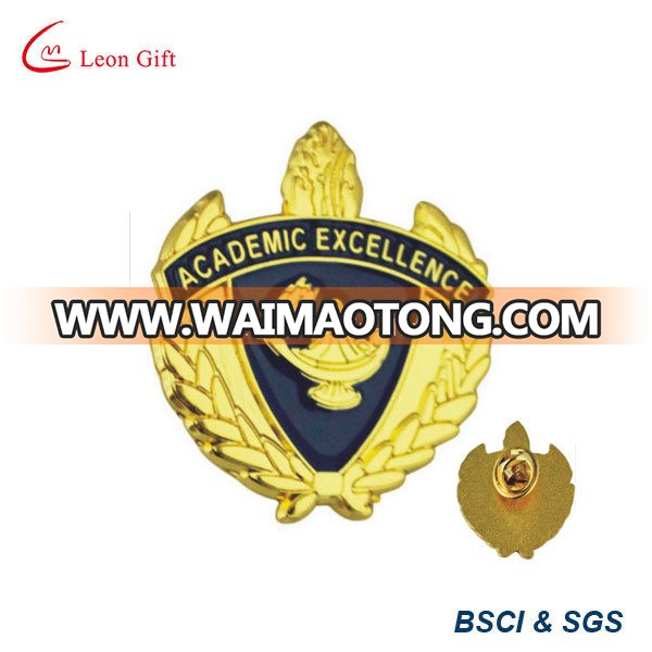 Top Selling Gold Badge Metal Lapel Pin