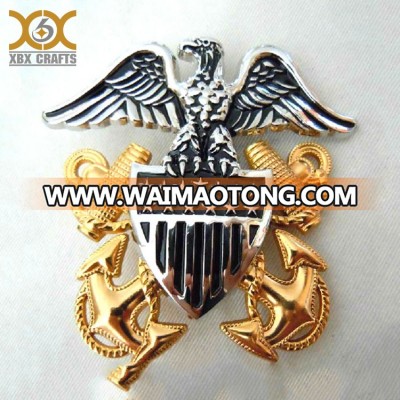 enamel military metal cap badges,army uniform metal badges